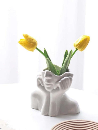 Pensive Ceramic Vase - Homely Adventures