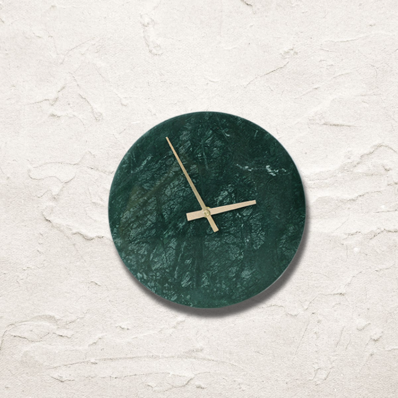 Marble Moon Clock