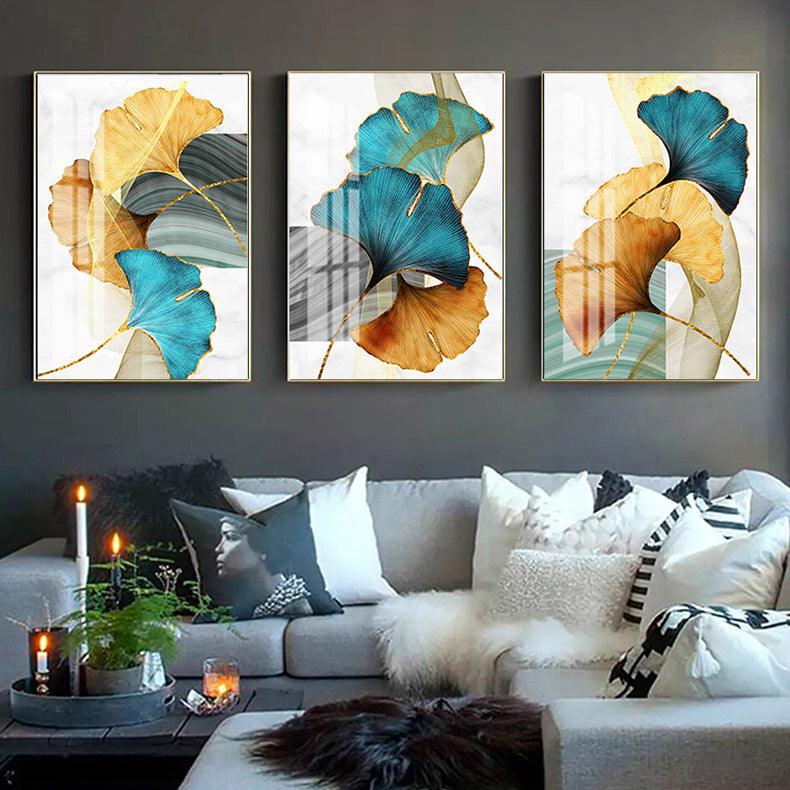 Ginkgo Wall Art (set of 3) - Homely Adventures