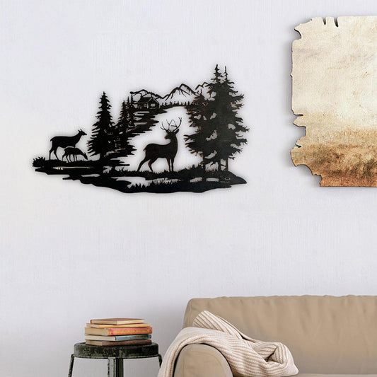 Forest Scene Wall Art - Homely Adventures