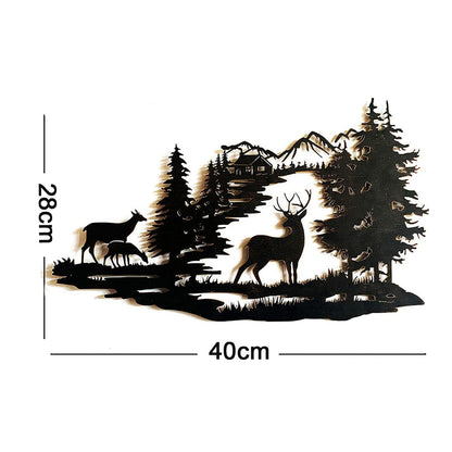 Forest Scene Wall Art - Homely Adventures