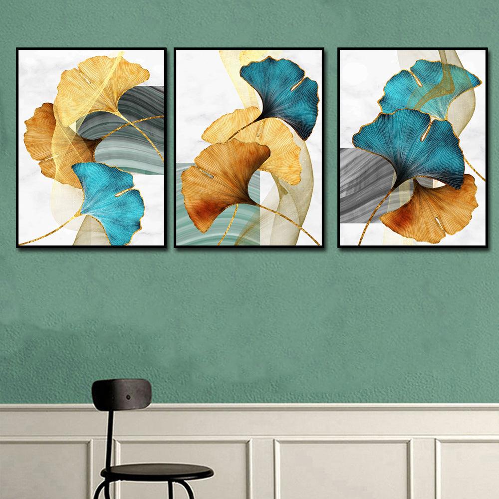 Ginkgo Wall Art (set of 3) - Homely Adventures