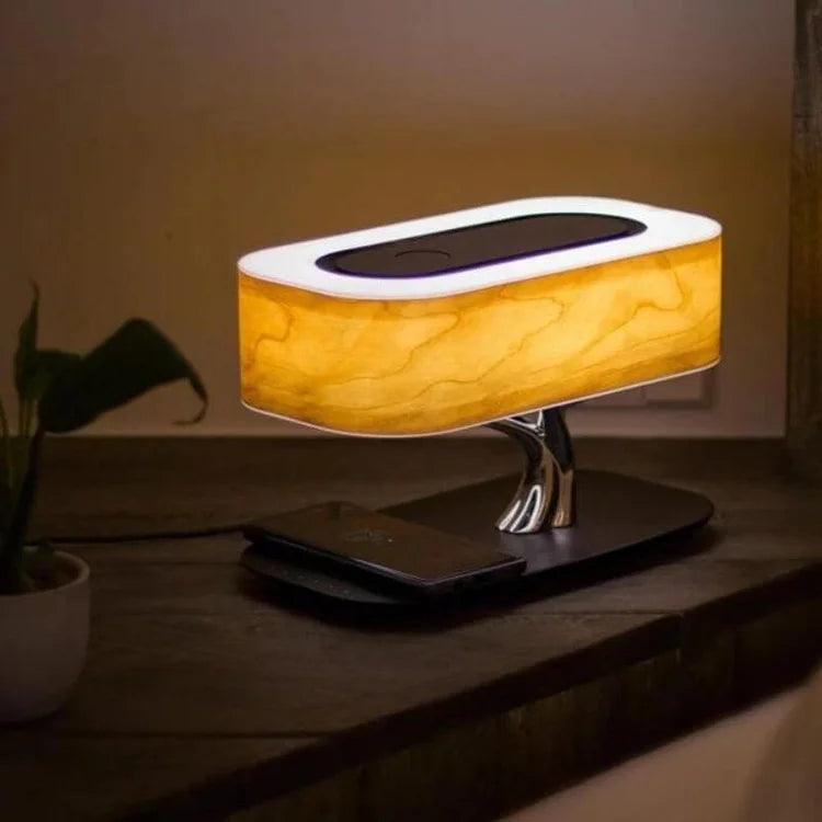 Tokyo Lamp with Wireless Charger & Bluetooth Speaker - Homely Adventures